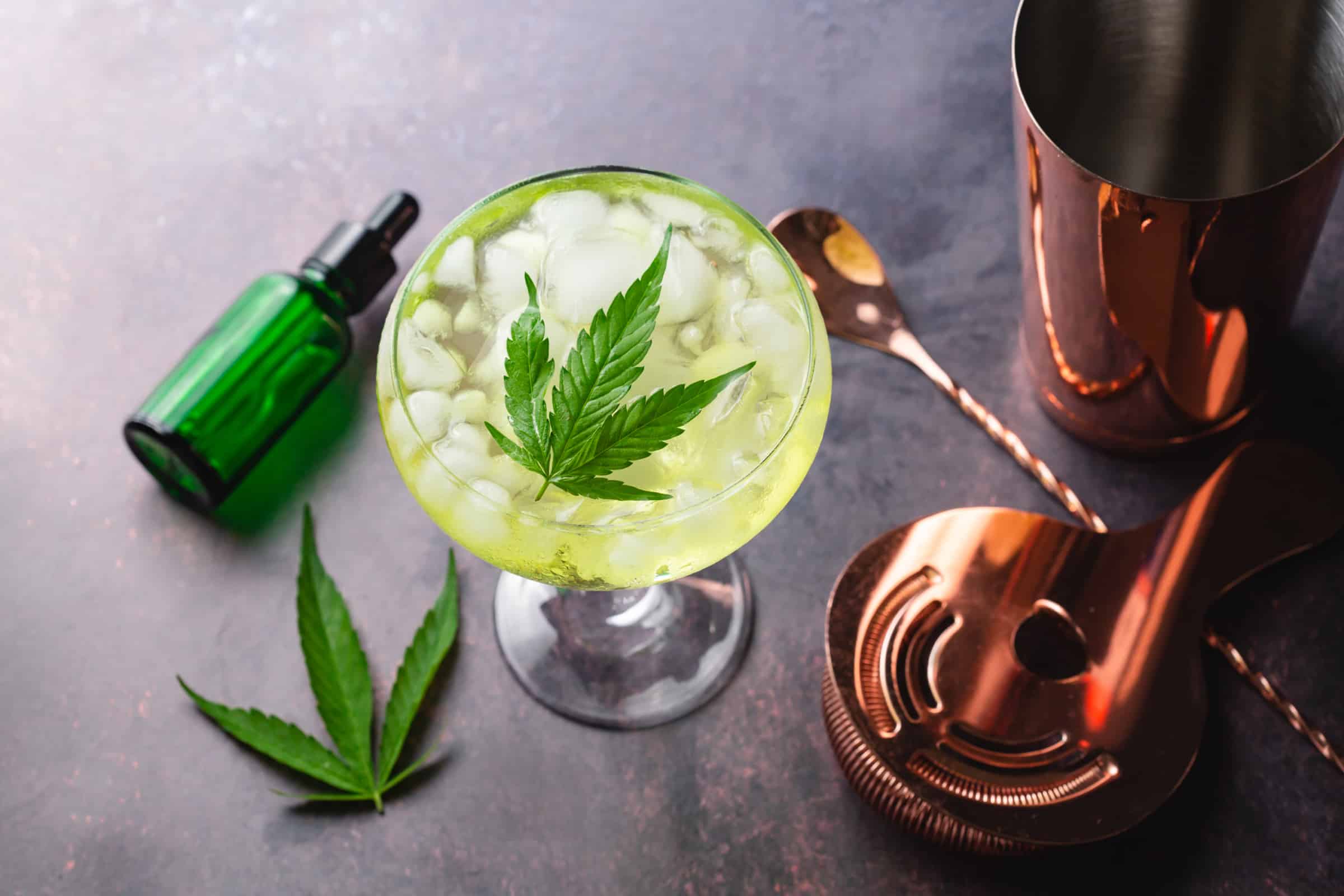 Ring in the New Year with Cannabis-Beverage Alcohol Alternatives